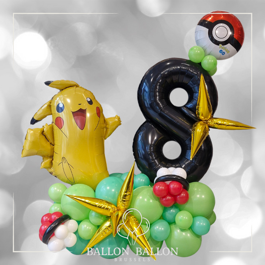 Montage Fun pokémon + chiffre