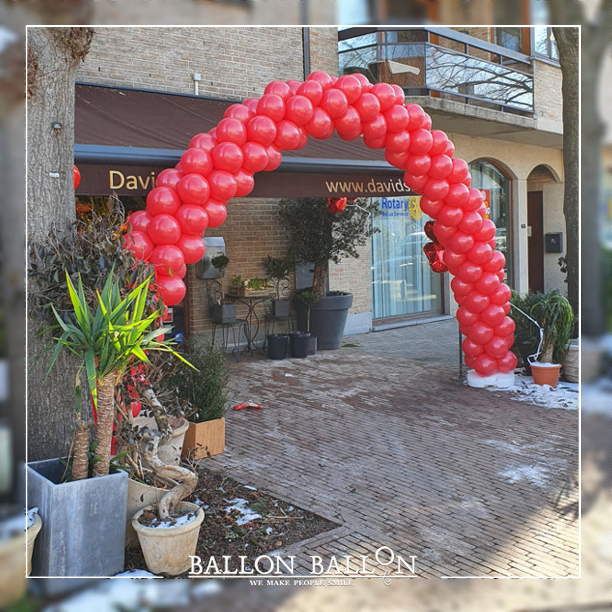 Arche de Ballons Love – BallonBallon Brussels