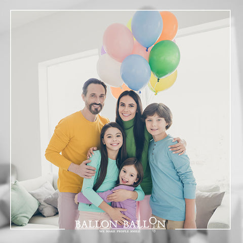 Bouquet de Ballons Multicolore famille