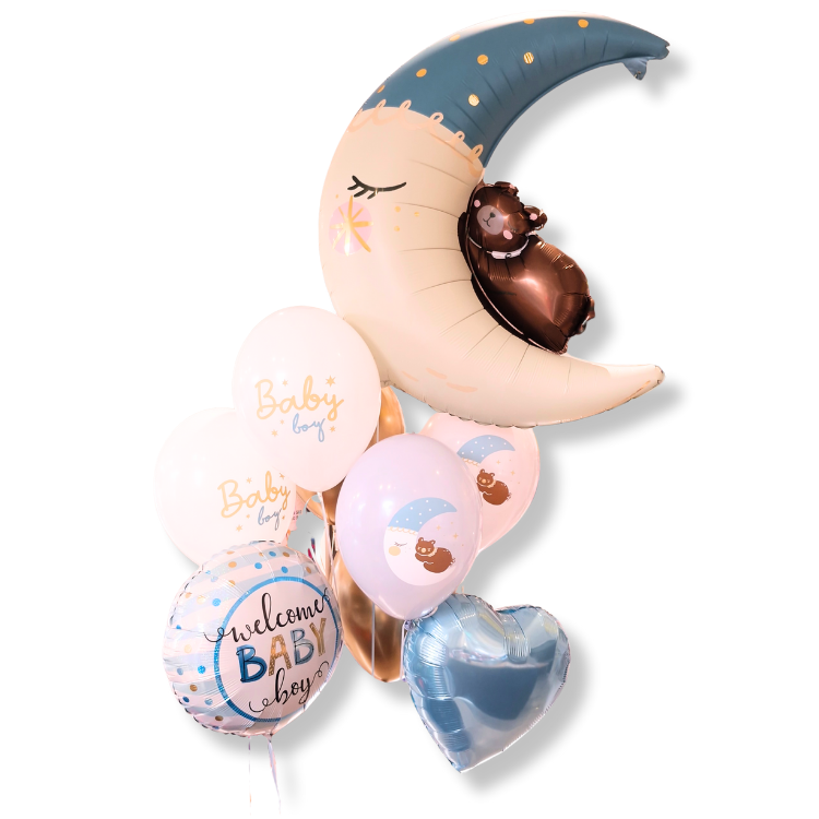 Ballonnenboeket Fun It's a Boy