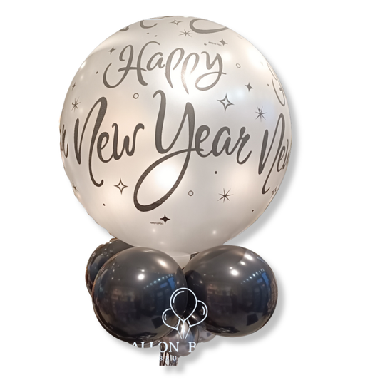 King Happy New Year Argenté