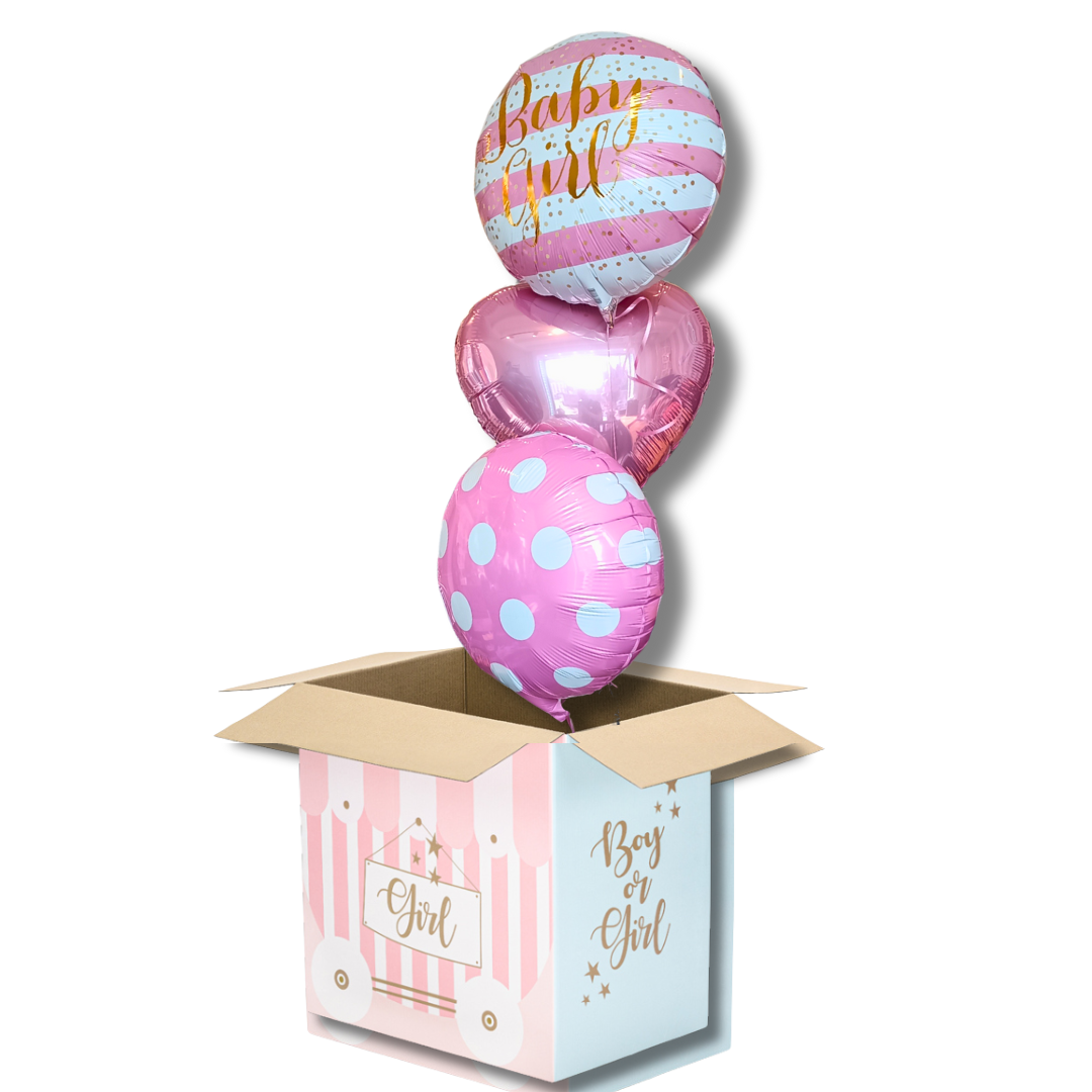 Gender reveal box Girl