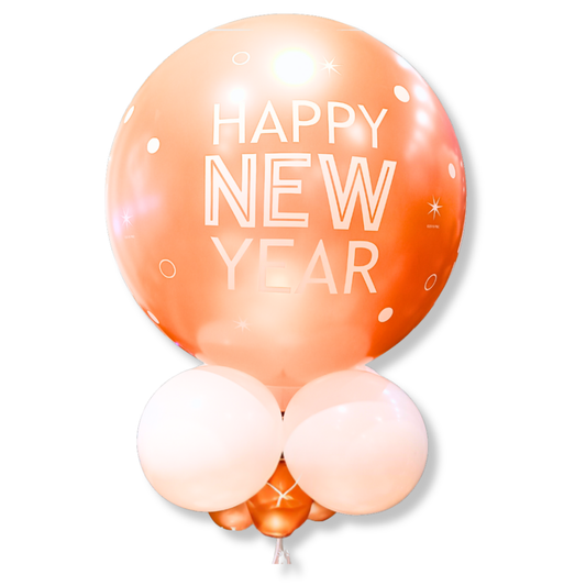 King Happy New Year Rose-Doré