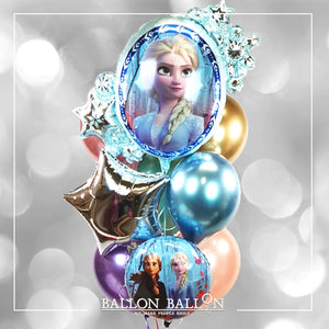 Ballonnenboeket Fun Frozen