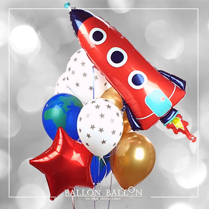 Ballonnenboeket Raket 