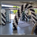 Pack spécial : 2 colonnes de ballons + 1  arche de ballons XL