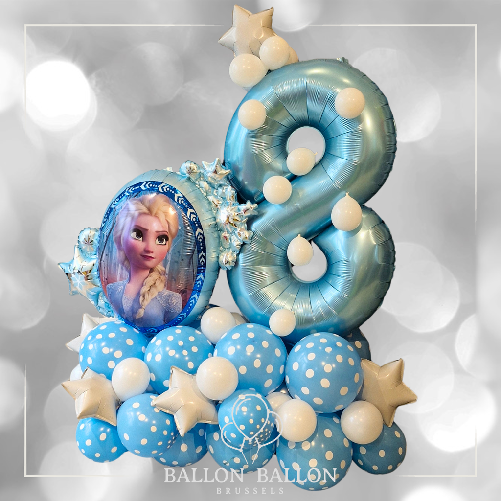 Montage Fun reine des neiges + chiffre (1)