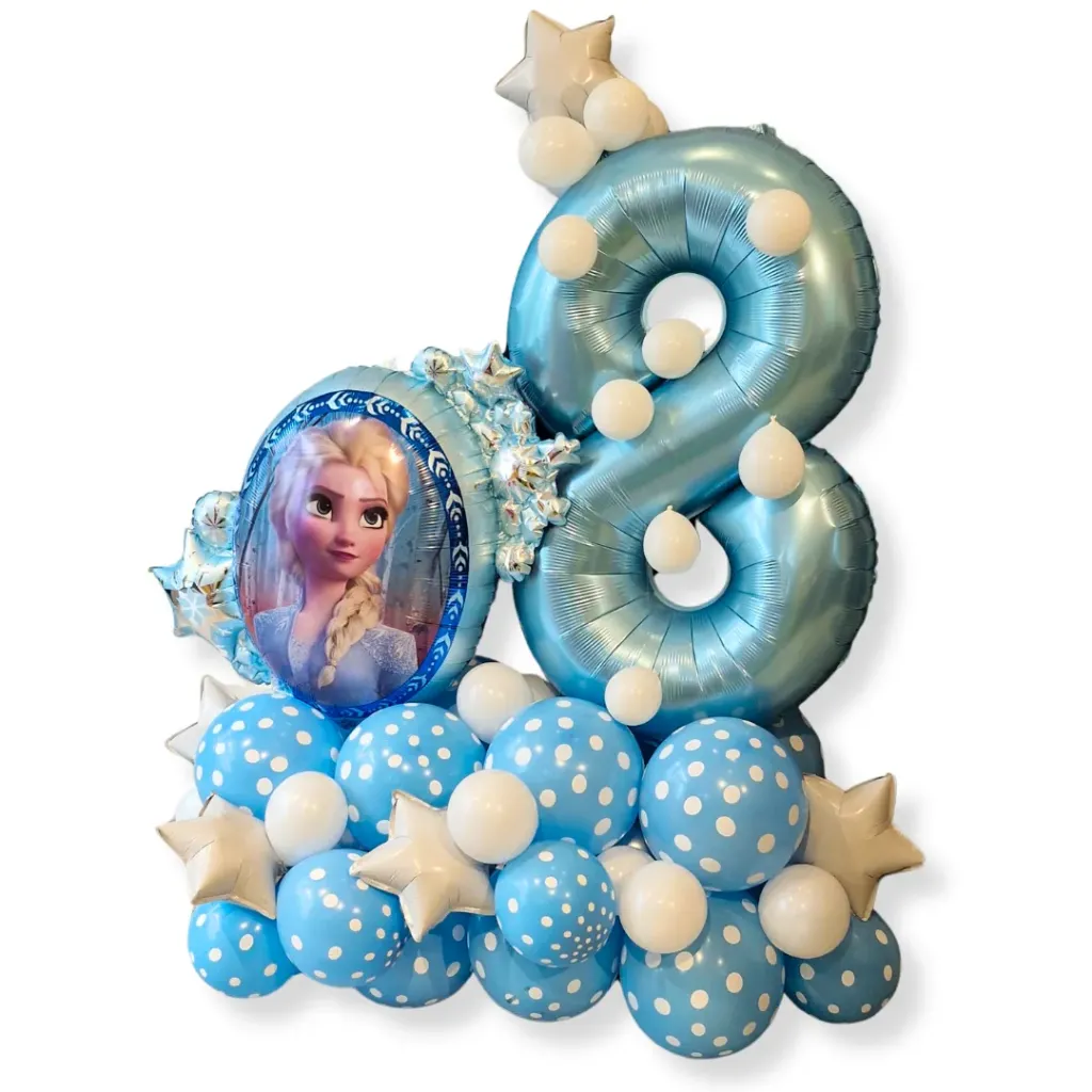Montage Fun reine des neiges + chiffre (1)