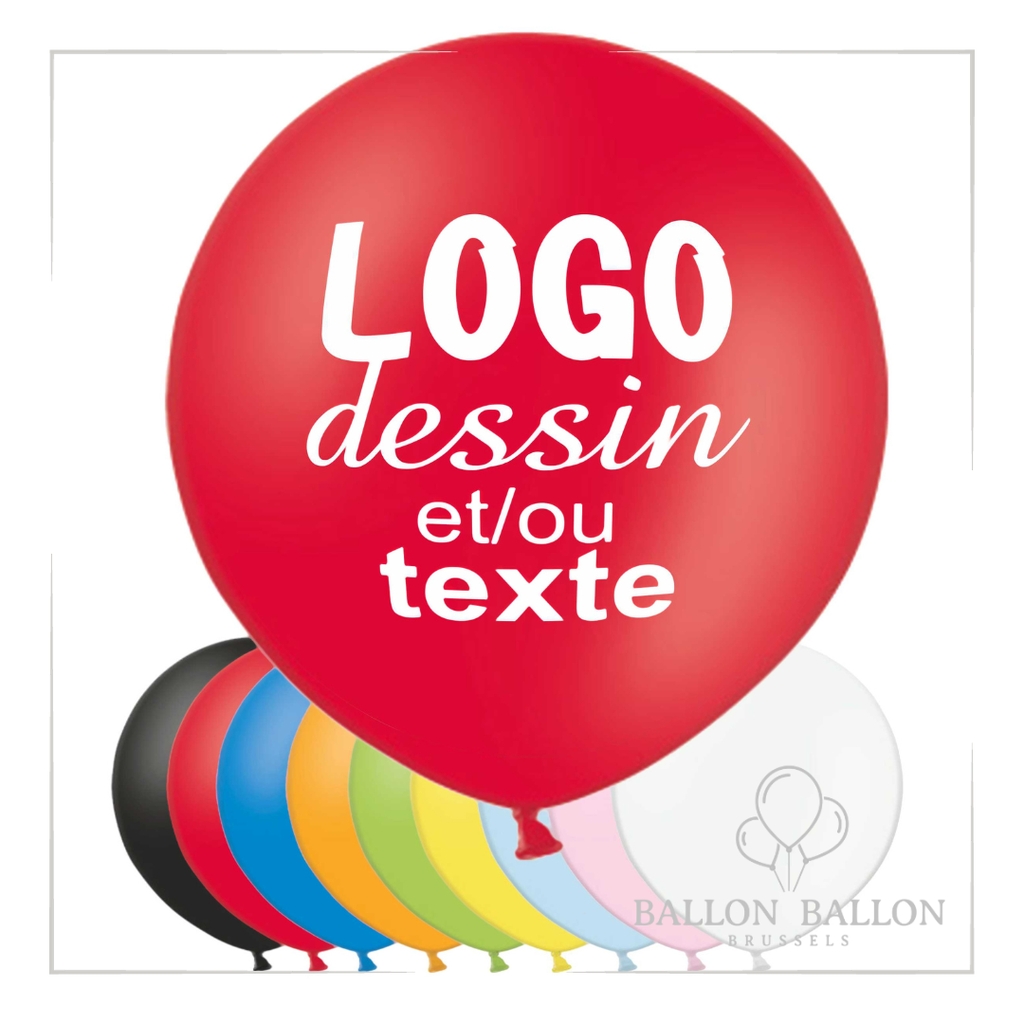 Ballons personnalisés 60/90 cm