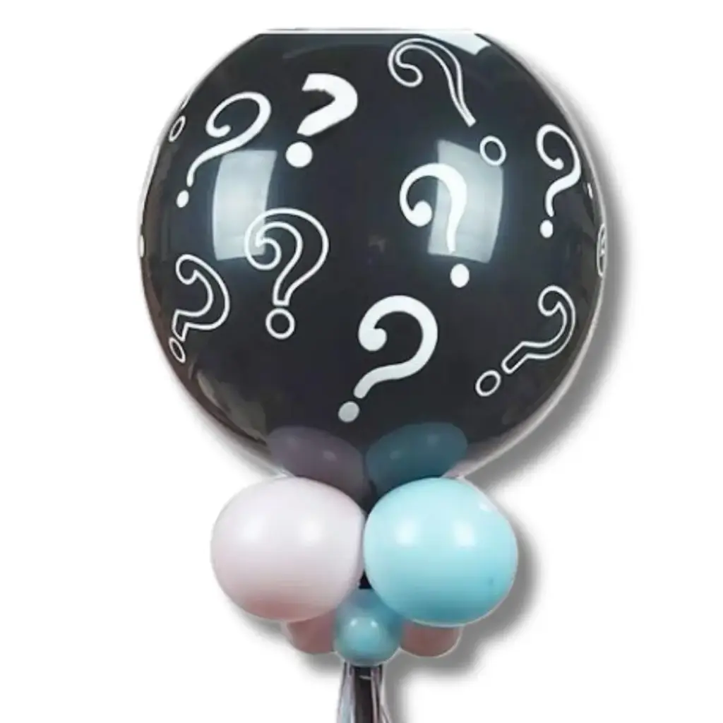 Grote Ballon kondigt zwangerschap aan (Blue)