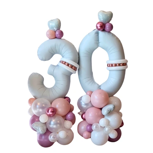 Montage organique 2 chiffres Blancs (10)