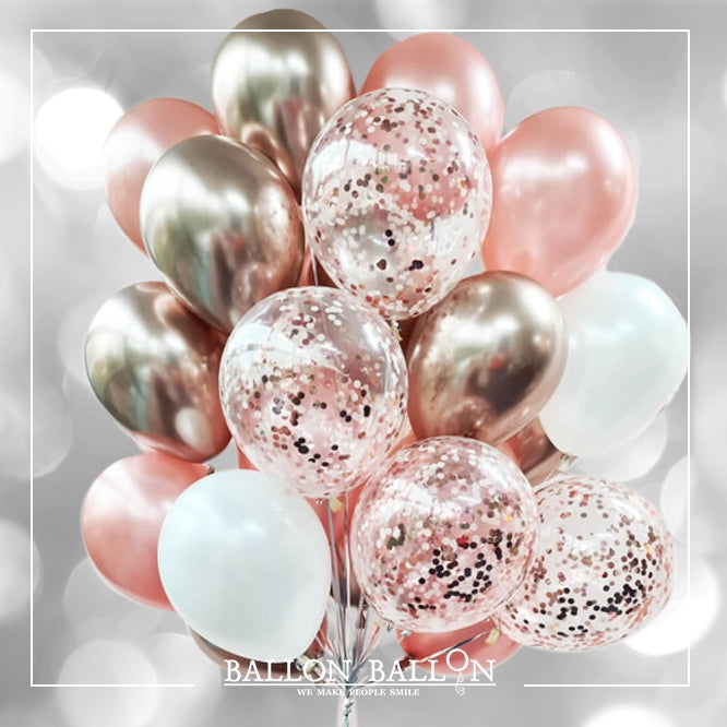 Bouquet "Le temps de briller" (12 Ballons)