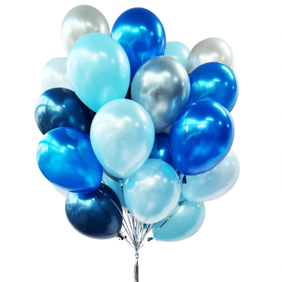 Bouquet "Le Rêve Bleu" (12 Ballons)