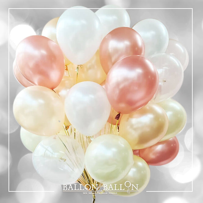 Bouquet "Le rose gold édition" (12 Ballons)