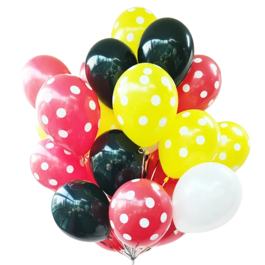Bouquet "Le Mickey Mouse" (12 Ballons)