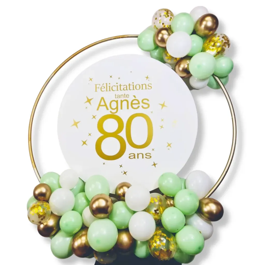 Couronne de ballons Personnalisée