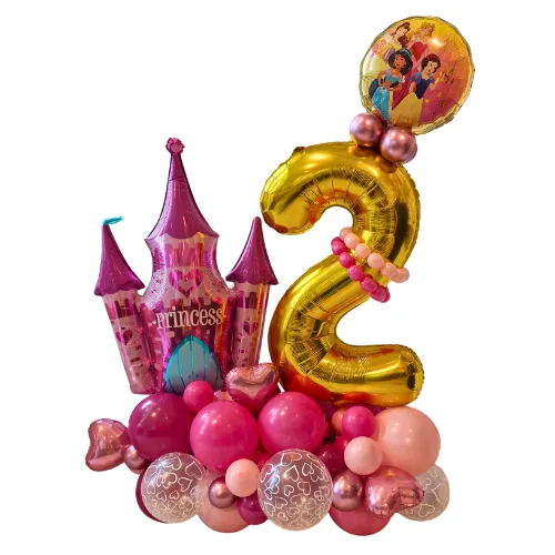 Montage Fun prinses + cijfer