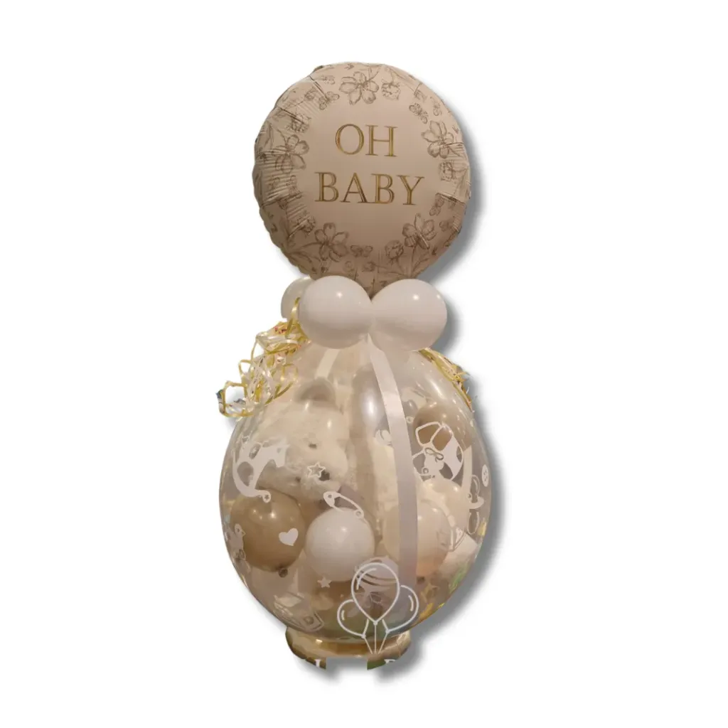 Beige magische ballon