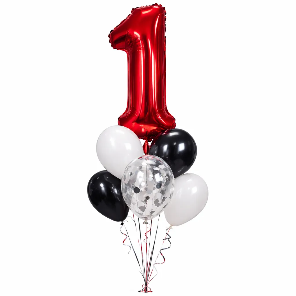 Boeket een rood cijfer (1)