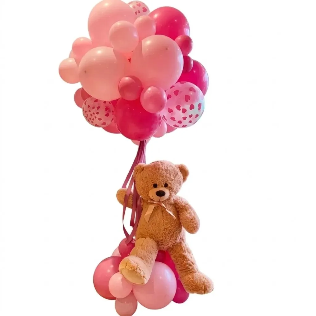 Teddy Cloud Rose (Sans la peluche)