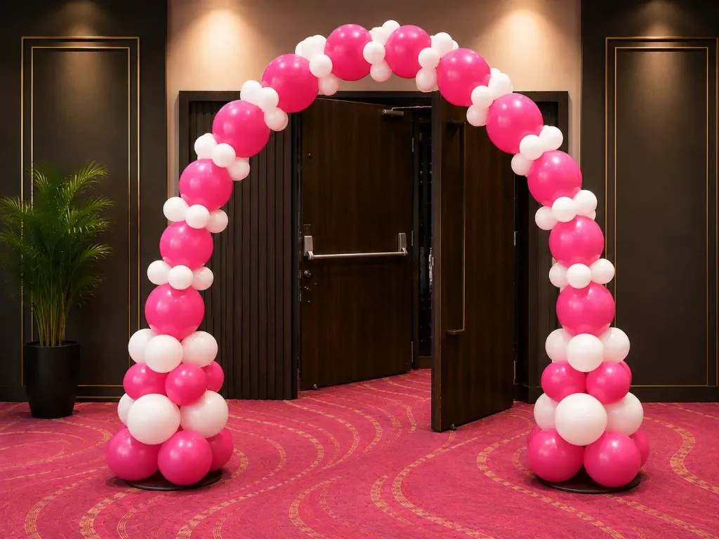Arche de ballons (pour l'interieur)