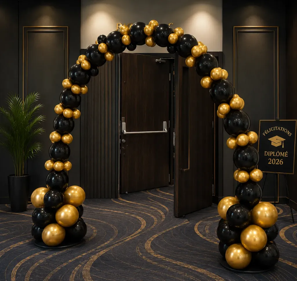 Arche de ballons (pour l'interieur)