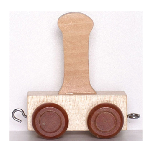 Houten letter trein