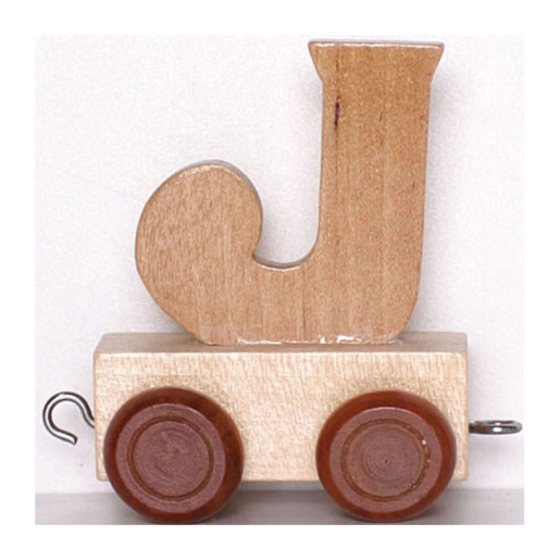Houten letter trein