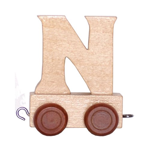 Houten letter trein