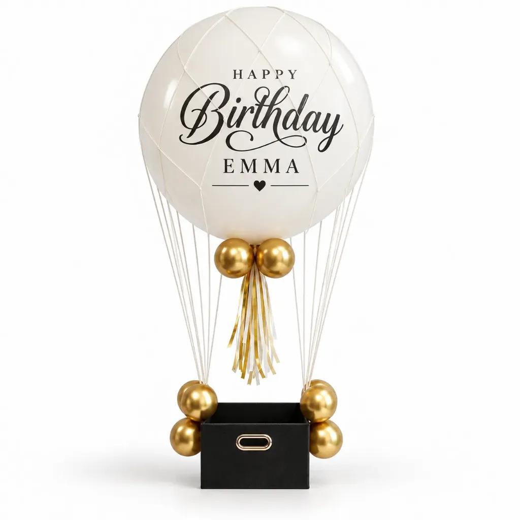 Persoonlijke verjaardag luchtballon