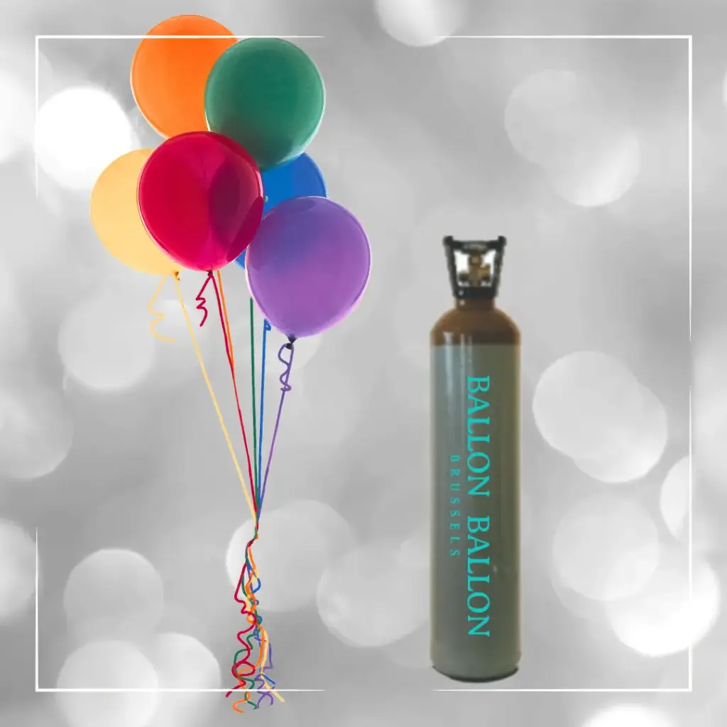 Location Hélium pour 400 Ballons 27 cm ou 275 Ballons 33 cm 