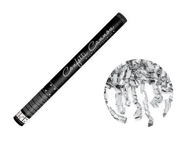 Kanon Serpentins Zilver
