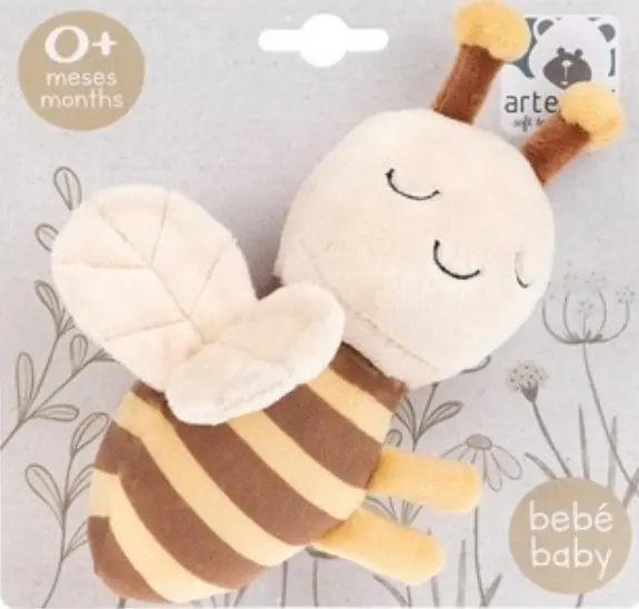[2045] HOCHET BÉBÉ ABEILLE 15 CM