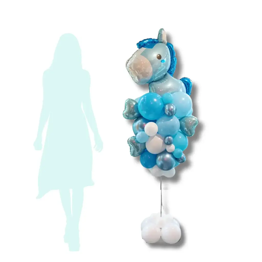 Lollipop eenhoorn baby Bleu