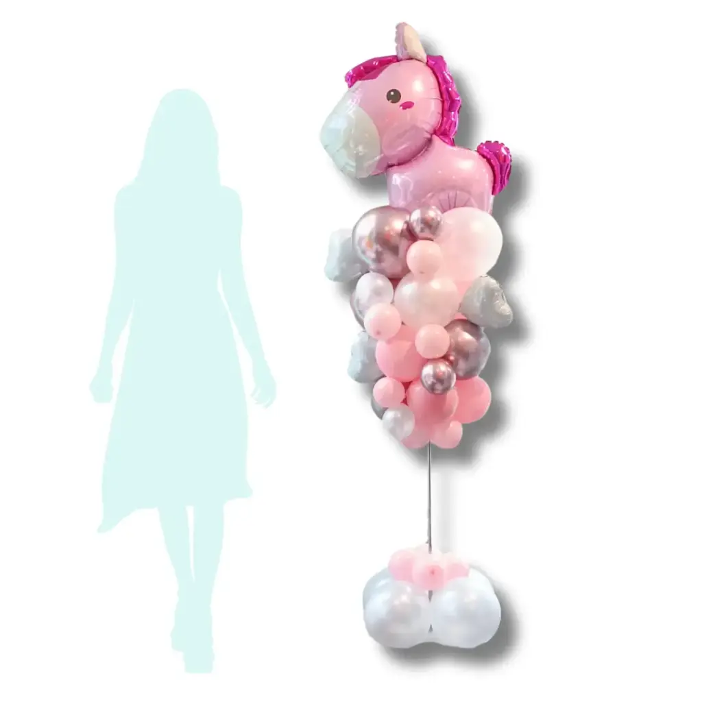 Lollipop eenhoorn baby Roos