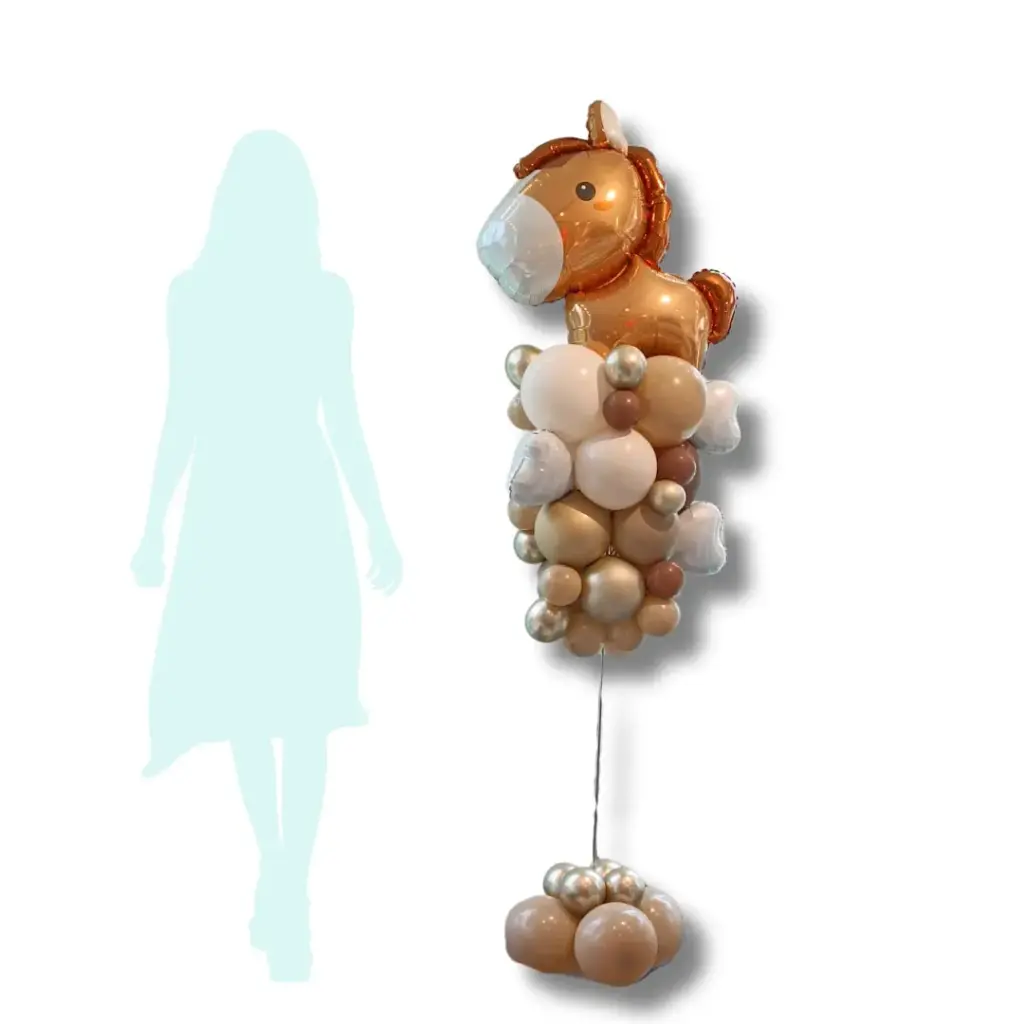 Lollipop eenhoorn baby Brun