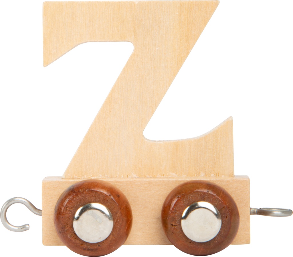 Houten letter trein Z