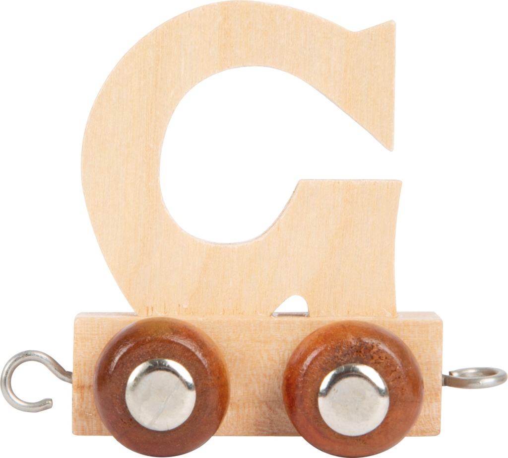 Houten letter trein G
