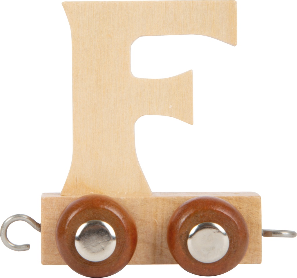 Train de lettre en bois F