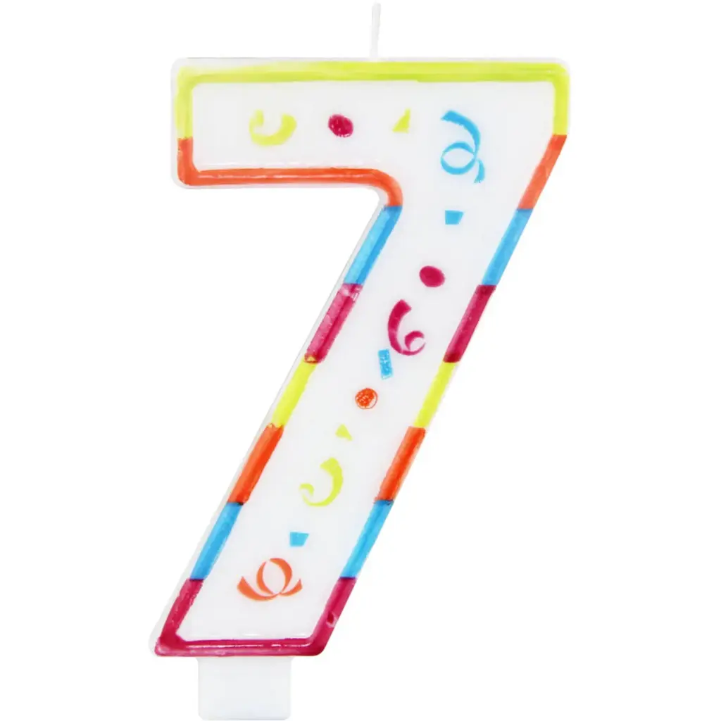 GROTE KAARSEN NUMMERS 7