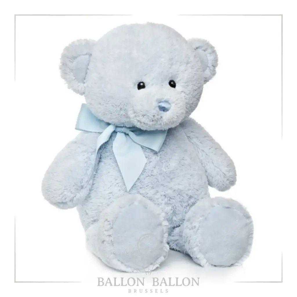 Ours en peluche bleu (37cm)