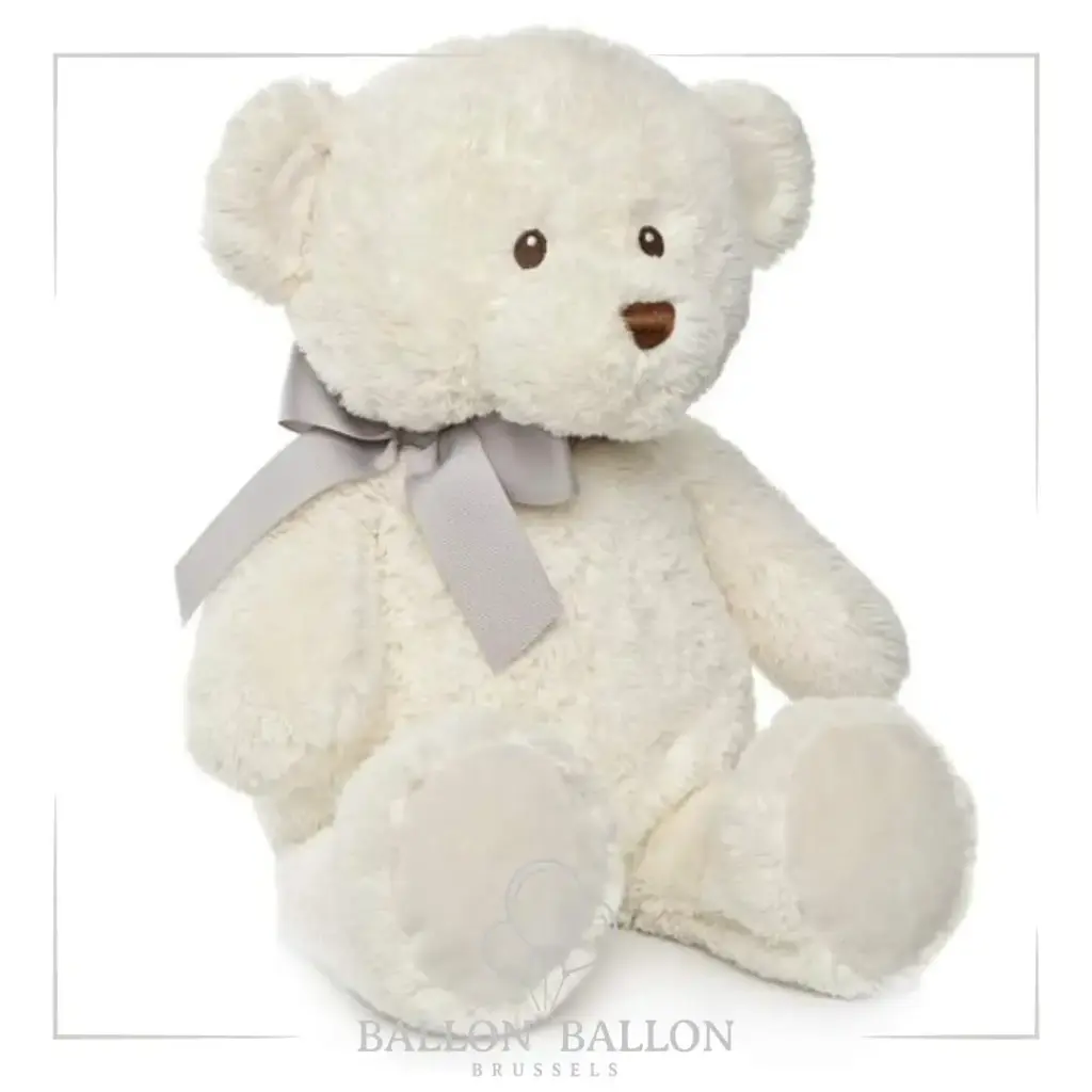 Ours en peluche beige