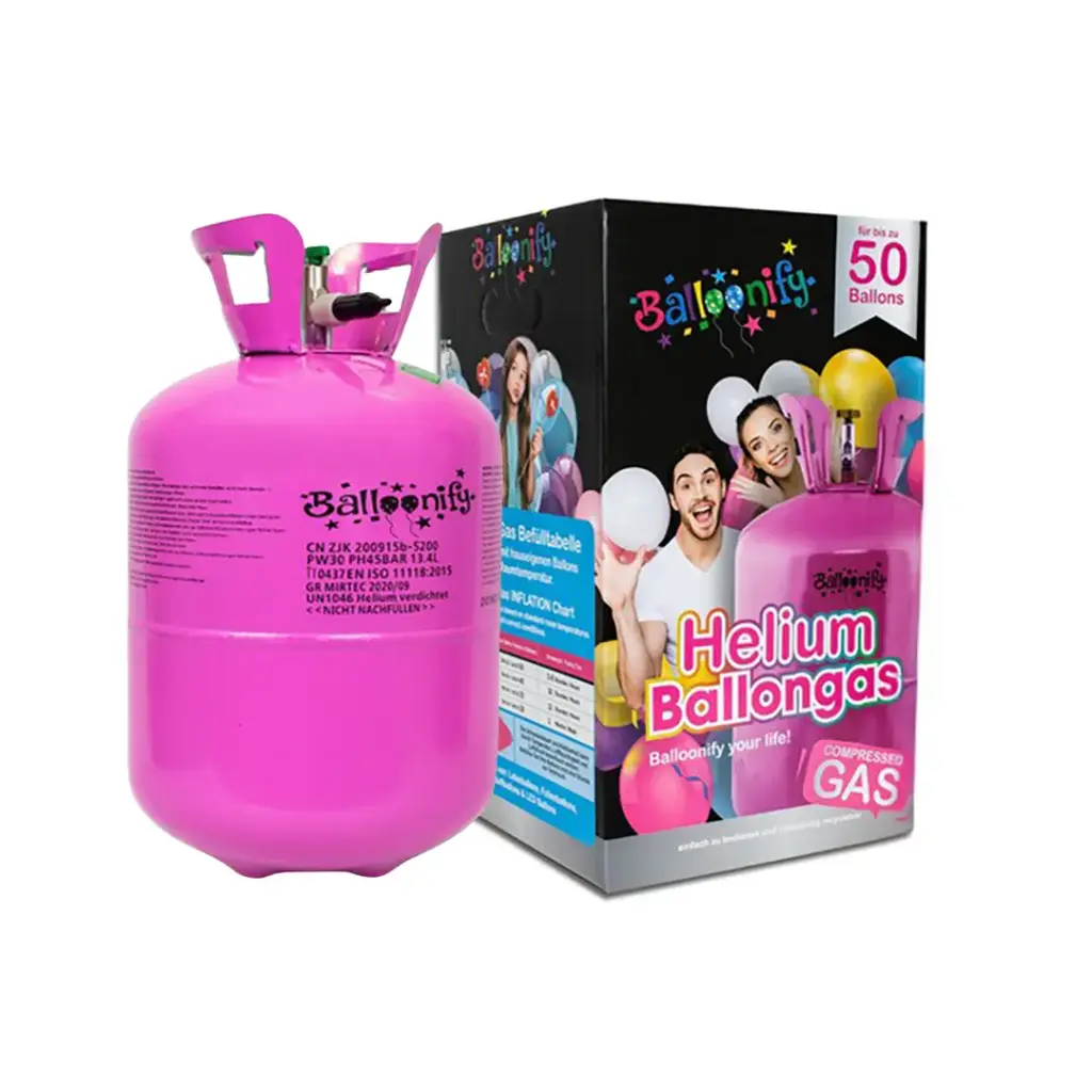 Heliumdoos voor 50 ballonnen