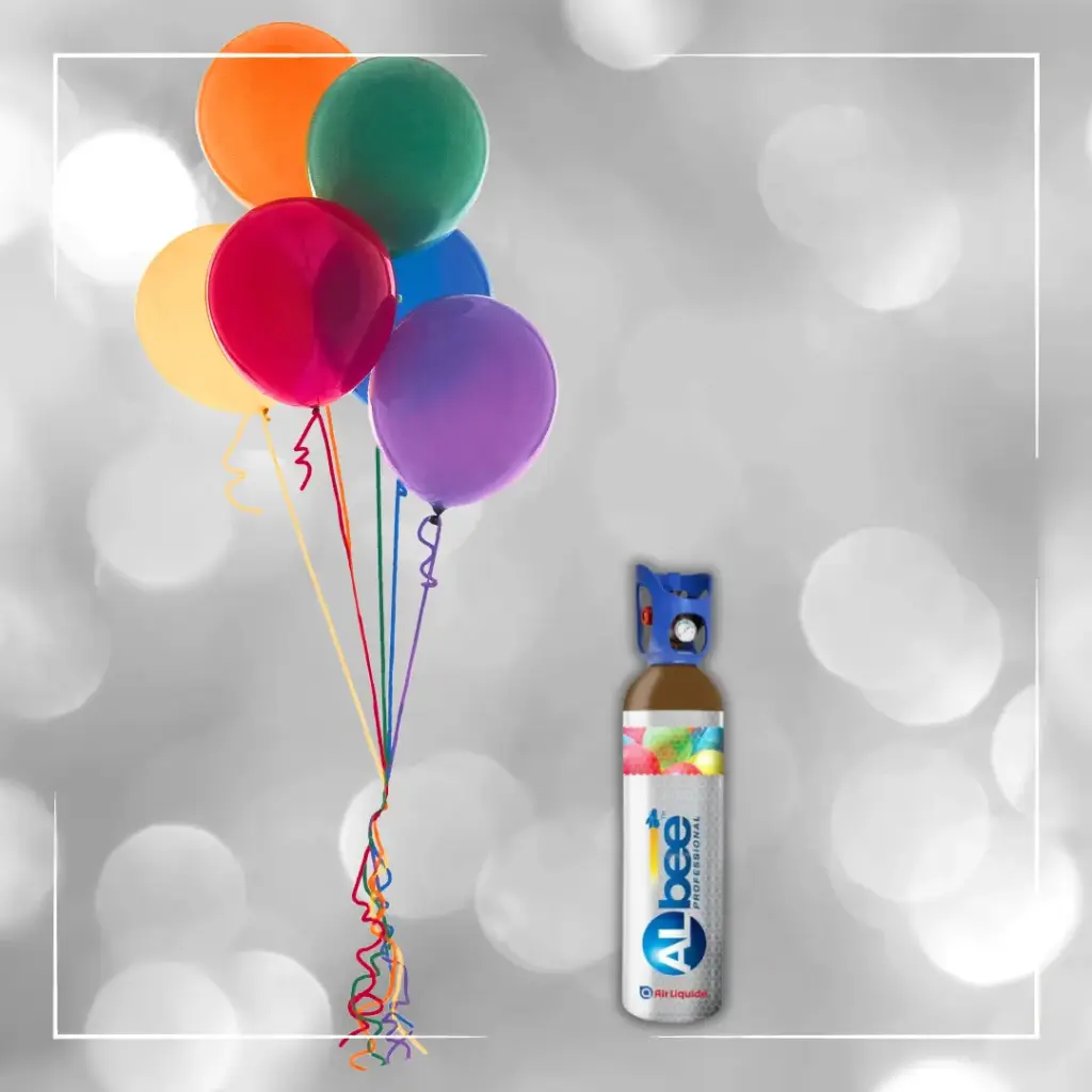 Verhuur Helium voor 200 Ballonnen