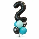 Bouquet un chiffre noir