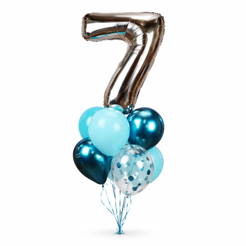 Boeket 1 Zilveren cijfer (1)