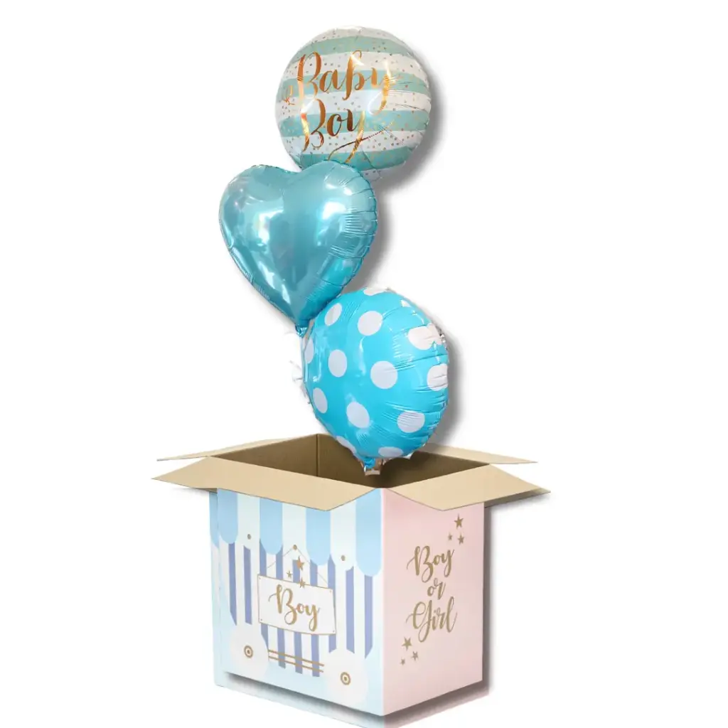 Boite gender reveal garçon