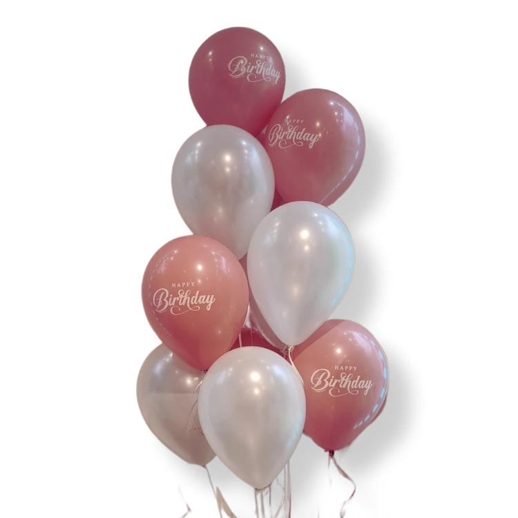 Bouquet anniversaire rose et blanc