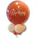 Grote roze verjaardagsballon