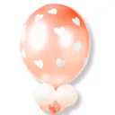 Ballon géant love rose-gold